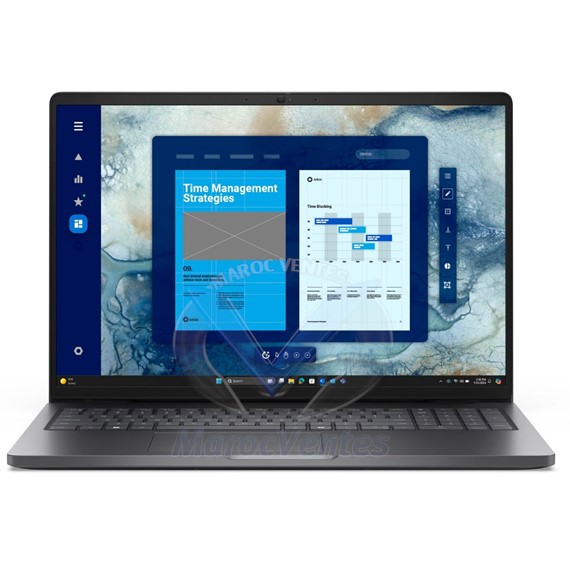 PC Portable Dell Pro 16 PC16250 Ultra 5 235U/16 Go/SSD 512 Go Écran 16" Windows 11 Pro INGM-PRO16-U5v-16G-W11P